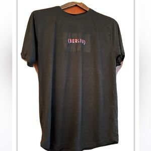 Cactus Man Berlin Rainbow Graphic SS Shirt Sz Medium Ricky Singh Denim Flowers